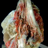 Rejalgar y Ulexita
5 x 4,5 x 3 cm.
(Autor: Felipe Abolafia)