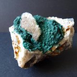 Pseudomalaquita y Libethenita sobre Cuarzo
6 x 5 cm.
(Autor: javier ruiz martin)
