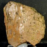 Microclina con epidota
4,5 x 4,5 x 2 cm.
(Autor: Felipe Abolafia)