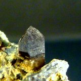 Cuarzo (variedad morión)
Cristal de 5 x 4 mm.
(Autor: Felipe Abolafia)