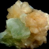 Fluorapofilita-(K) y Estilbita-Ca
6 x 6 x 5 cm.
(Autor: Felipe Abolafia)
