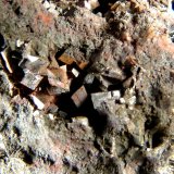 Hematites y Siderita
4 x 2,5 x 2 cm.
(Autor: Felipe Abolafia)