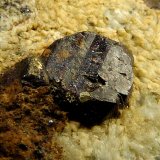 Goethita pseudo Pirita
4,5 x 6 x 3 cm.
(Autor: Felipe Abolafia)