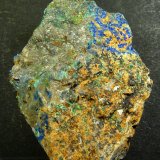 Azurita y Malaquita
4,5 x 6,5 x 3 cm.
(Autor: Felipe Abolafia)