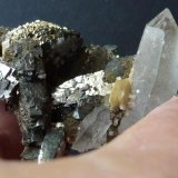 Arsenopirita, Cuarzo y Siderita
5,5 x 5,5 cm.
(Autor: javier ruiz martin)