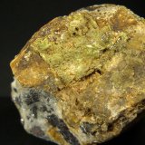 Piromorfita sobre Cuarzo con Galena
10 x 6 x 6 cm.
(Autor: Felipe Abolafia)