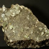 Moscovita (Grupo Mica), Cuarzo y Fluorapatito
9 x 4 x 6 cm.
(Autor: Felipe Abolafia)