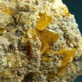 Wulfenita
5 x 3,5 x 3,5 cm.
(Autor: Felipe Abolafia)