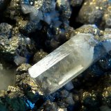 Pirita, Calcita, Calcopirita y Galena
6 x 5 x 4 cm.
(Autor: Felipe Abolafia)