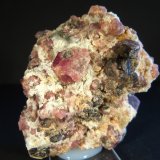 Elbaita (variedad rubelita) y Cuarzo
6 x 6 cm.
(Autor: Felipe Abolafia)