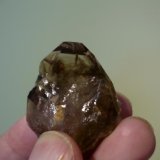 Cuarzo (variedad ahumado)
4,5 cm x 3,5 cm x 2 cm.
(Autor: Tomas Ruiz de Arbulo Saez)