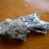 Cuarzo (variedad prasio) con Hematites
6 cm x 3 cm x 2 cm.
(Autor: Tomas Ruiz de Arbulo Saez)