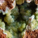 Wavellita
Pieza 3,5 x 3 cm. Geoda 2 x 1 cm.
(Autor: javier ruiz martin)