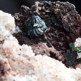 Libethenita
0,3 x 0,2 cm.(cristal mayor de Libethenita)
(Autor: javier ruiz martin)