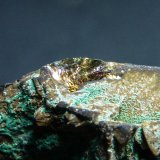 Calcopirita recubierta de Malaquita.
5 x 3 cm.
(Autor: javier ruiz martin)