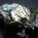 Pirita, Magnetita, Actinolita, Ferroactinolita y Calcita
6 x 4 cm.
(Autor: javier ruiz martin)