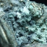Pirita, Magnetita, Actinolita, Ferroactinolita y Calcita
6 x 4 cm.
(Autor: javier ruiz martin)