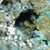 Pirita, Magnetita, Calcita
7 x 5 cm
(Autor: javier ruiz martin)