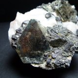Clinocloro, Magnetita, Calcita, Pirita y Actinolita
11 x 6 cm.
(Autor: javier ruiz martin)