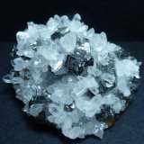 Bournonita, Cuarzo
4,5 x 4 cm.
(Autor: javier ruiz martin)