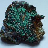 Malaquita, Alofana
3,5 x 3 cm.
(Autor: javier ruiz martin)