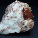 Cuarzo (variedad jacinto de compostela), Yeso
5 x 5 cm.
(Autor: javier ruiz martin)