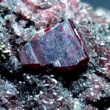 Cinabrio
0,4 x 0,2 cm.
(Autor: javier ruiz martin)