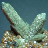 Cuarzo (variedad prasio), Andradita
5 x 5 cm.
(Autor: javier ruiz martin)