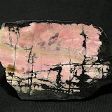 Piroxmangita, tefroíta
8 x 5,2 x 0,5 cm
(Autor: Frederic Varela)
