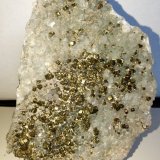 Pirita, Calcita
7x5,5 cm.
(Autor: Adri Rodríguez)
