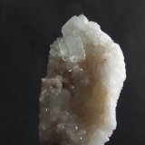 Fluorita y Cuarzo
70x45x35mm.  Cristal: 12x10mm
(Autor: joaquin gar)