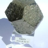 PIRITA
piritoedro:  50 mm
(Autor: David Parra Z)