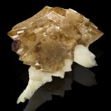 Powellita con Estilbita-(Ca)
9 x 6.5 x 9.5 cm / Cristal principal: 5.8 cm
(Autor: Museo MIM)