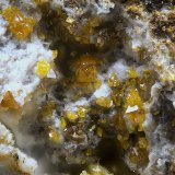 Descloizita
Campo de visión de  2 mm.
(Autor: Antonio Carmona)