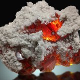 Esfalerita, Dolomita
11 x 9, cristal de 4.5cm
(Autor: Raul Vancouver)