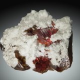 Esfalerita, Dolomita
10x9cm, cristal de 4.5cm
(Autor: Raul Vancouver)
