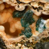 Pseudomalaquita
Campo de visión de 2 mm
(Autor: Antonio Carmona)