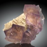 Fluorita, Barita
13x9cm, cristales hasta 4cm de arista
(Autor: Raul Vancouver)