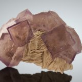 Fluorita, Barita
13x9 cm, cristales de hasta 4 cm
(Autor: Raul Vancouver)