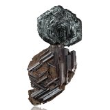 Rutilo con Hematites
8 x 3.5 x 13.5 cm / Cristal principal: 4.5 cm.
(Autor: Museo MIM)