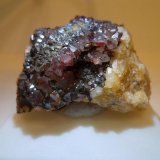 Cuarzo, Goethita
3 x 3 cm.
(Autor: javier ruiz martin)