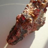 Cinabrio
0,4 cm. los cristales
(Autor: javier ruiz martin)