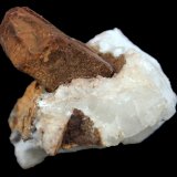 Siderita, Calcita
58 x 48 x 44 mm.
(Autor: José Luis Zamora)