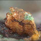 Cobre y Cuprita
Campo de visión de 4 mm.
(Autor: Antonio Carmona)