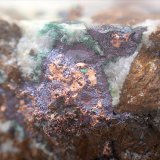 Cobre y Cuprita
Campo de visión de 15 mm
(Autor: Antonio Carmona)
