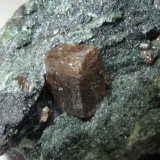 Perovskita
Cristal de 4 x 3 x 6 mm.
(Autor: prcantos)