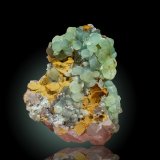Smithsonita sobre Cuarzo
30 mm x 55 mm x 20 mm
(Autor: Sergio)