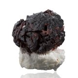Spessartina en Albita
10.5 x 9 x 11 cm / Cristal principal: 10 cm
(Autor: Museo MIM)