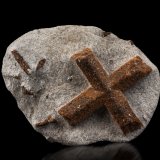 Estaurolita [Staurolite]
8.5 x 6.5 x 2.5 cm / cristal principal: 5.5 cm
(Autor: Museo MIM)