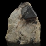 Steenstrupina-(Ce)
4.5 x 4 x 4 cm / cristal principal: 1.8 cm
(Autor: Museo MIM)